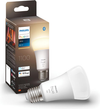 Lampada standard Philips hue e27 - bianco - confezione da 1 - 1100 lm - bluetooth