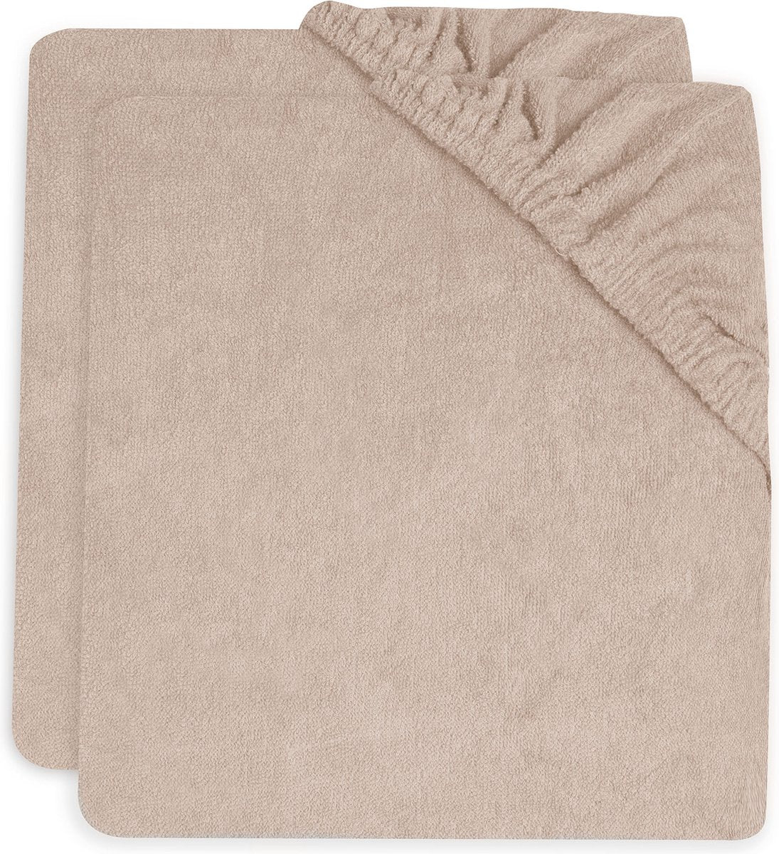 Jollein - Coprifasciatoio in spugna 50x70 cm - Coprifasciatoio con copertina morbida - rosa selvatico - 2 pezzi