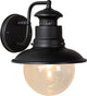 Lucide figo - aplique interior exterior - ø 21,5 cm - 1xe27 - ip44 - negro