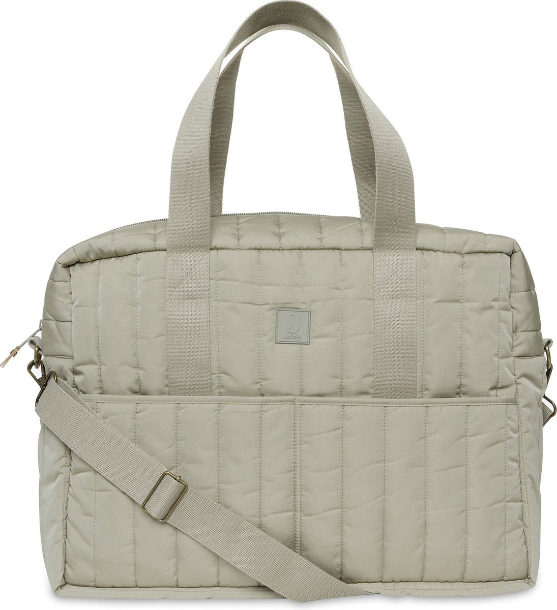 Borsa per pannolini Jollein - puffed moos - verde oliva