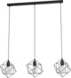 Eglo straiton - hanglamp - e27 - 90,5 cm - zwart