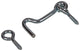 Mack 1017846 - Gancho de viento de acero galvanizado 2 piezas 3,0 x 40 mm | 10 piezas