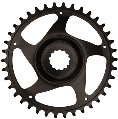 Kmc kettingblad 38t - geschikt voor bosch generatie 3 - zwart - 25 stuks in werkplaatsdoos