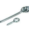 Mack 1017849 - Gancho de viento de acero galvanizado 2 piezas 4,0 x 80 mm | 5 piezas