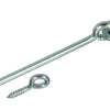 Mack 1017850 - gancho de viento de acero galvanizado 2 piezas 4,5 x 100 mm | 5 piezas