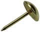 Mack 1017862 - Clavo embellecedor de acero latonado 40 piezas 9,5 x 15 mm | 10 piezas