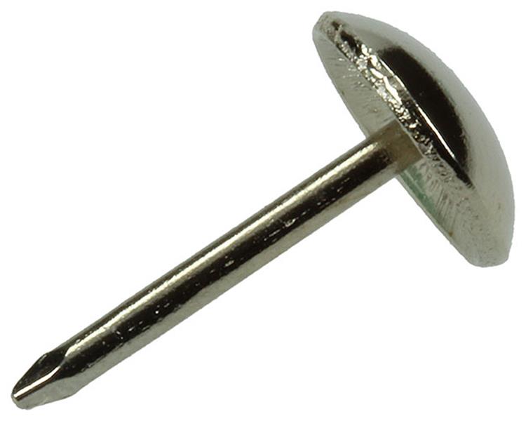 Mack 1017863 - Clavo embellecedor de acero niquelado 40 piezas 9,5 x 15 mm | 10 piezas