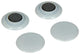 Mack 1017872 - imán para pizarra plástico blanco 4 piezas 30 mm | 10 piezas