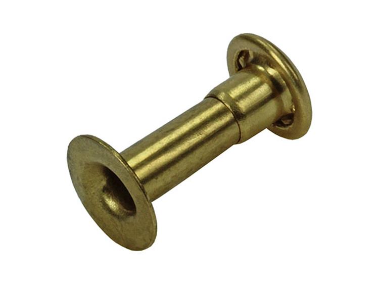 Mack 1019716 - remache de latón 9 piezas 4,0 x 11 mm | 10 piezas