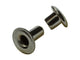 Mack 1019721 - remache latón niquelado 11 piezas 3,3 x 7,0 mm | 10 piezas