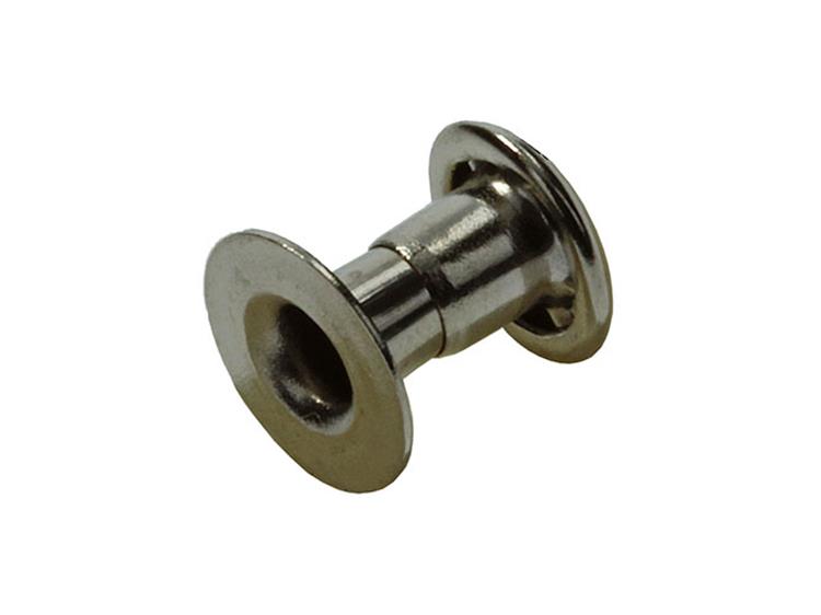 Mack 1019721 - remache latón niquelado 11 piezas 3,3 x 7,0 mm | 10 piezas