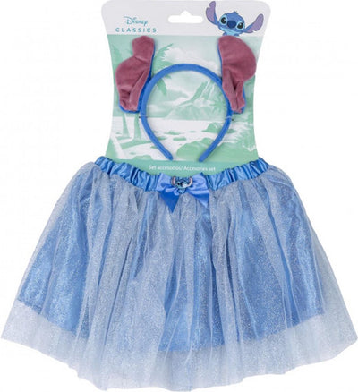 Set da vestire Disney Stitch - vestito con orecchie da tutù - punto lilo