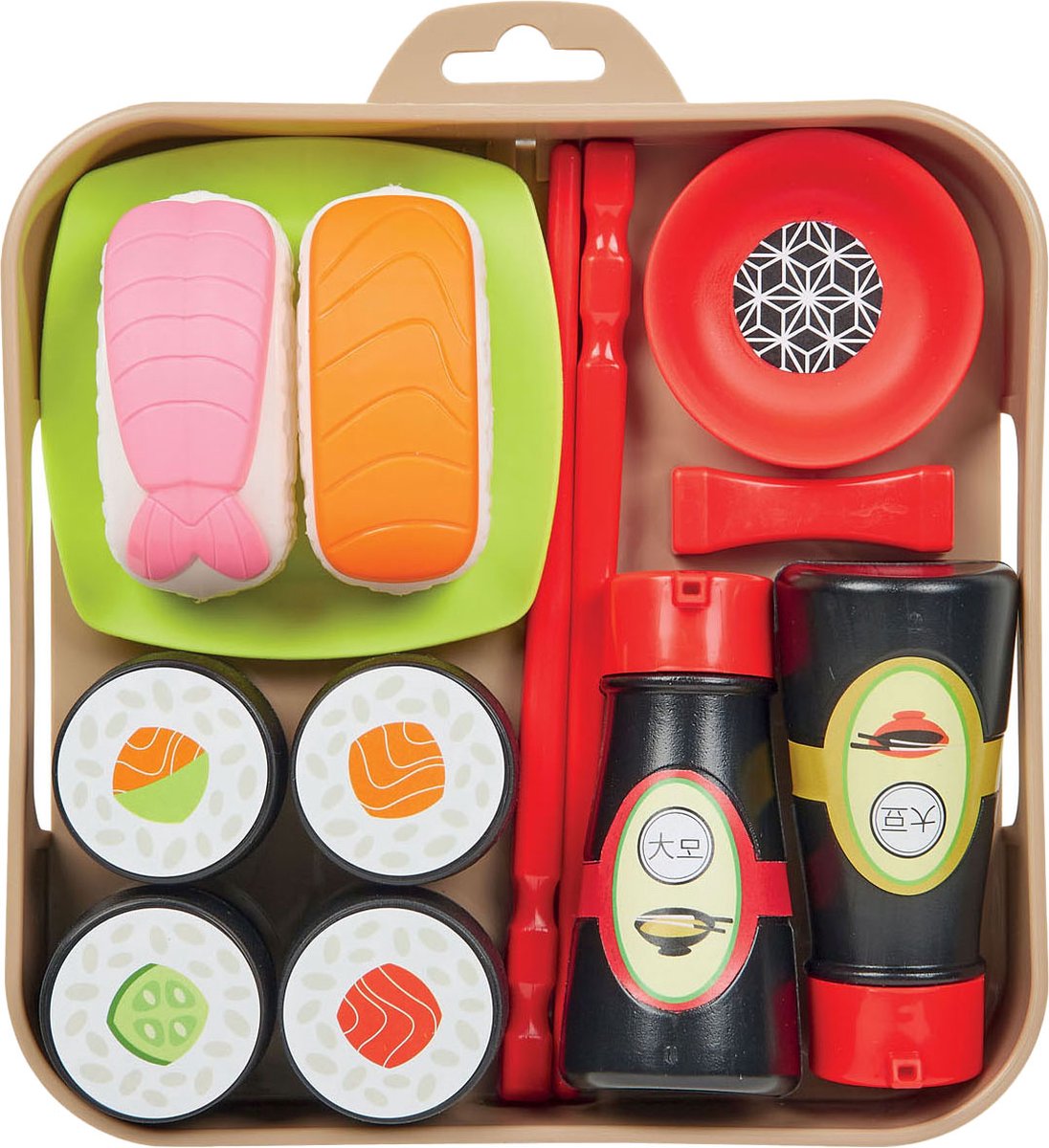Ecoiffier Speelets Sushi Speelset, 14dlg.