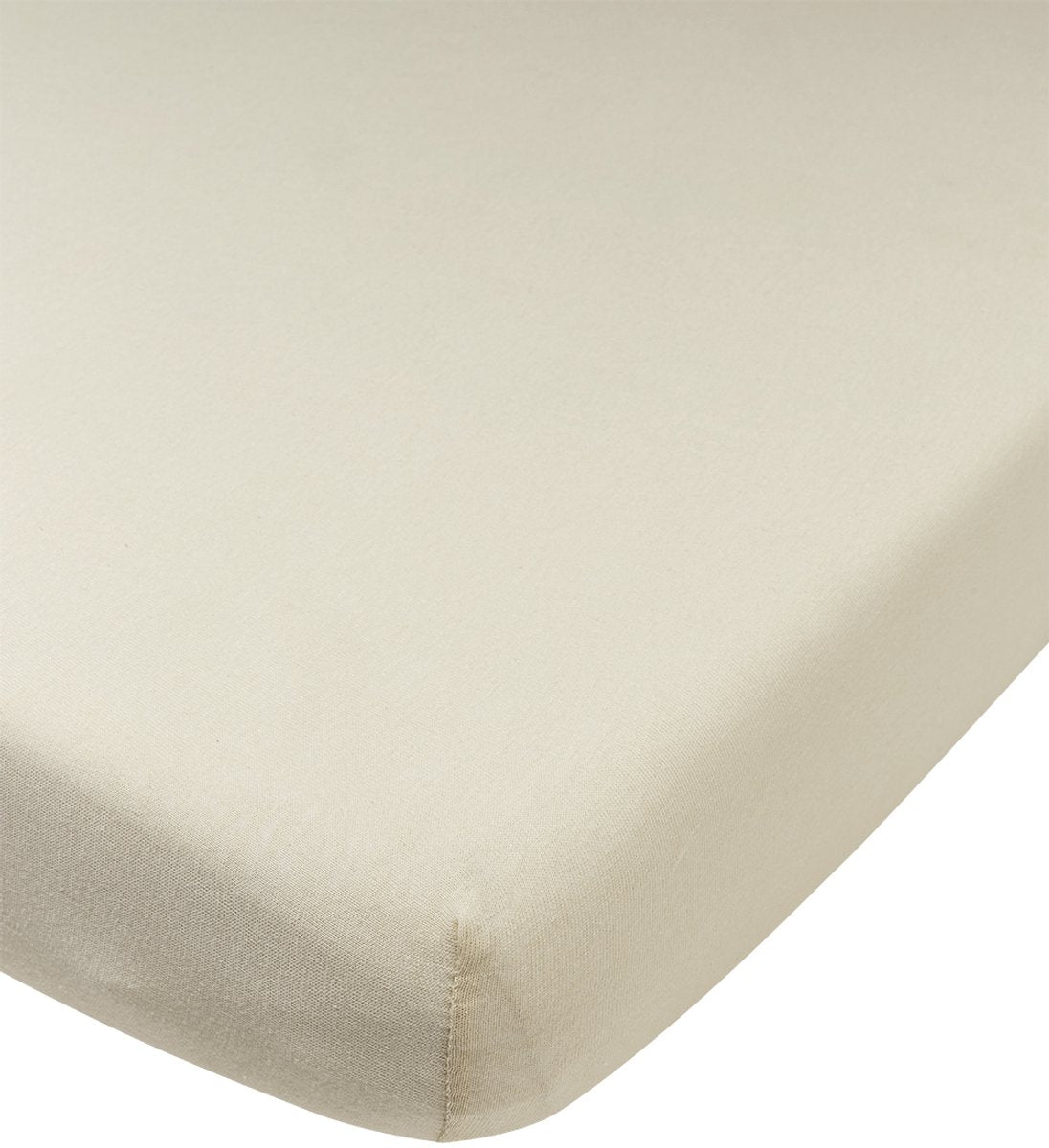 Lenzuolo con angoli per culla Meyco Baby Uni - Jersey - Soft Sand - 60x120 cm
