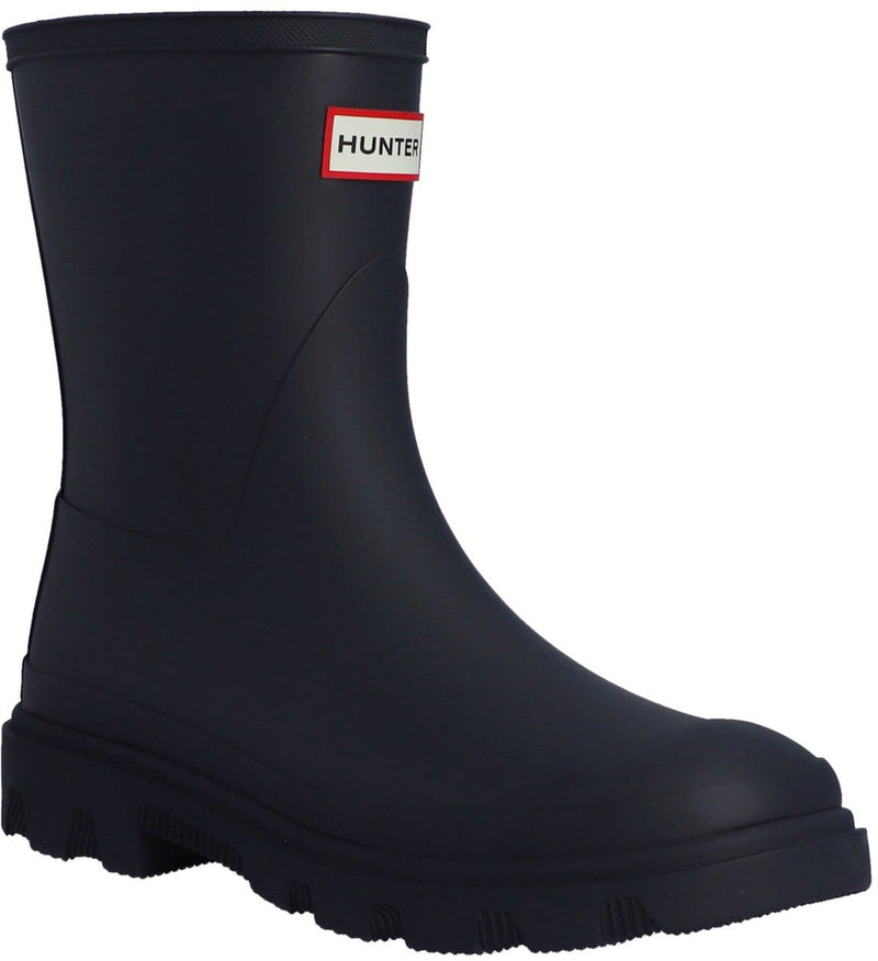 Stivali da pioggia unisex Hunter Downpour short boot - blu scuro
