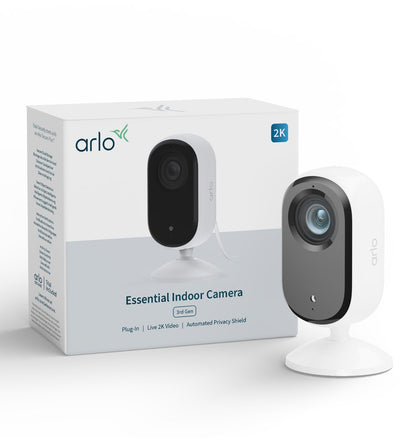 Telecamera di sicurezza per interni Arlo essenziali3 2K - 1 telecamera IP