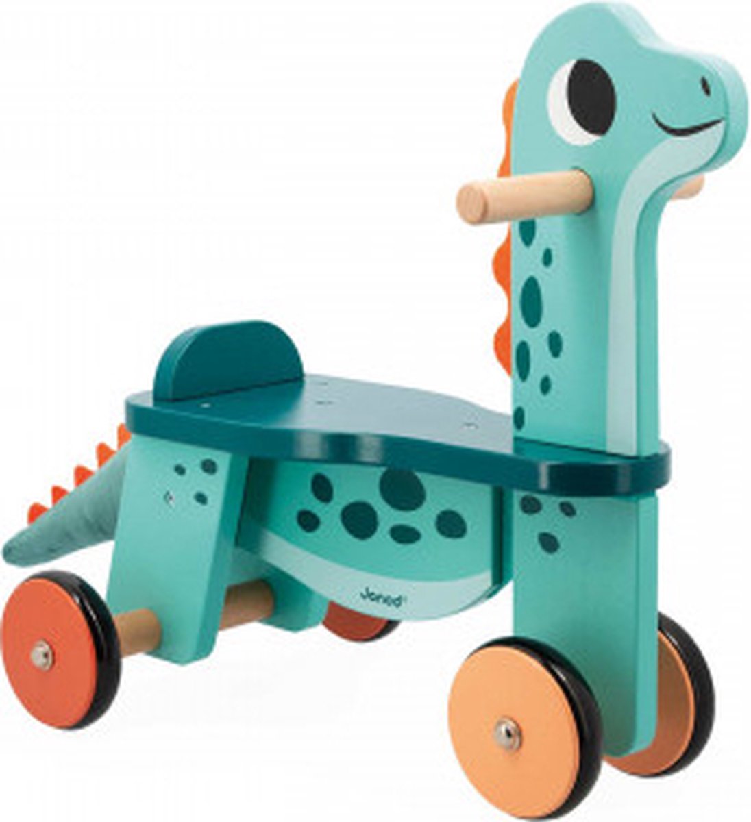 Janod - dinosauro - bicicletta senza pedali in legno - portosauro