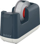 Leitz cosy plakbandhouder - plakband dispenser inclusief plakband - ideaal voor thuiskantoor thuiswerken - fluweel grijs