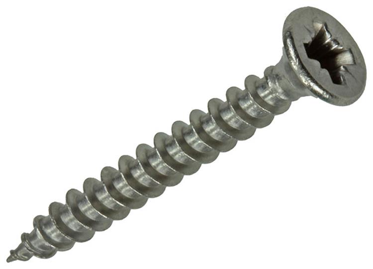 Mack 1019735 - tornillo para aglomerado cabeza vz acero inoxidable 16 piezas 3,5 x 30 mm | 10 piezas