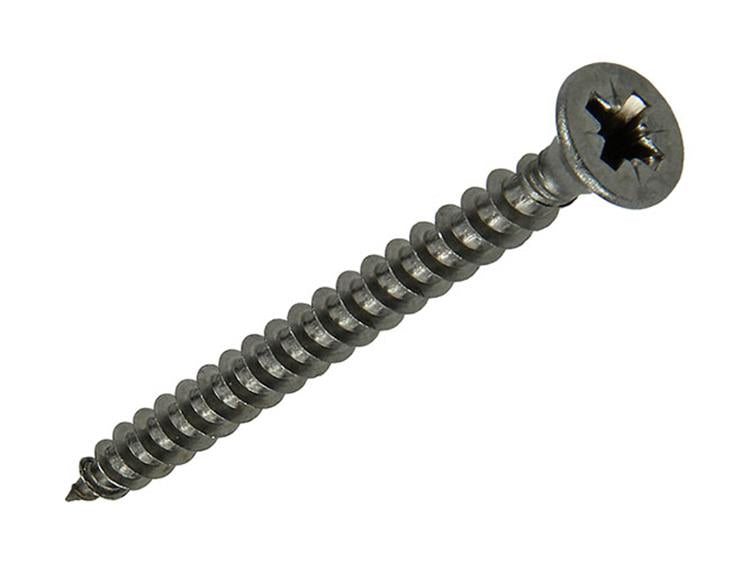 Mack 1019744 - tornillo para aglomerado cabeza vz acero inoxidable 9 piezas 4,0 x 45 mm | 10 piezas