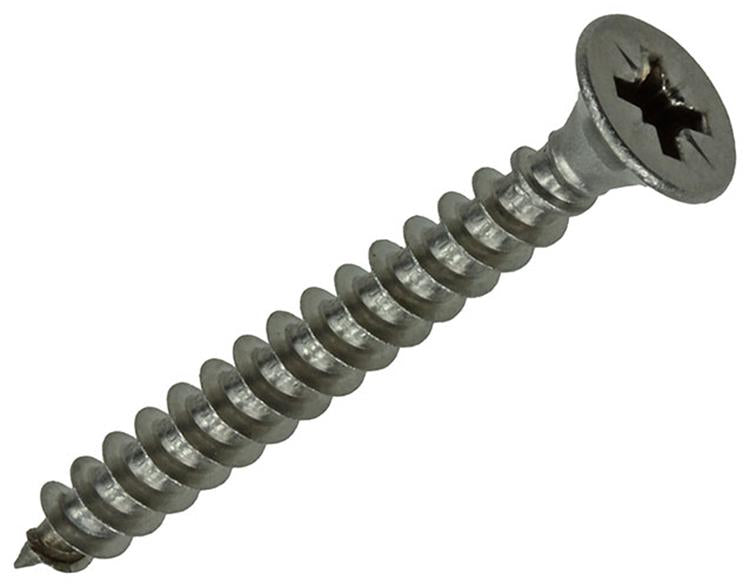 Mack 1019750 - tornillo para aglomerado cabeza vz acero inoxidable 8 piezas 4,5 x 40 mm | 10 piezas