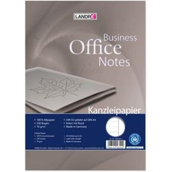 Papel de escribir landré a3 plegado a4 cuadriculado blanco 250 hojas
