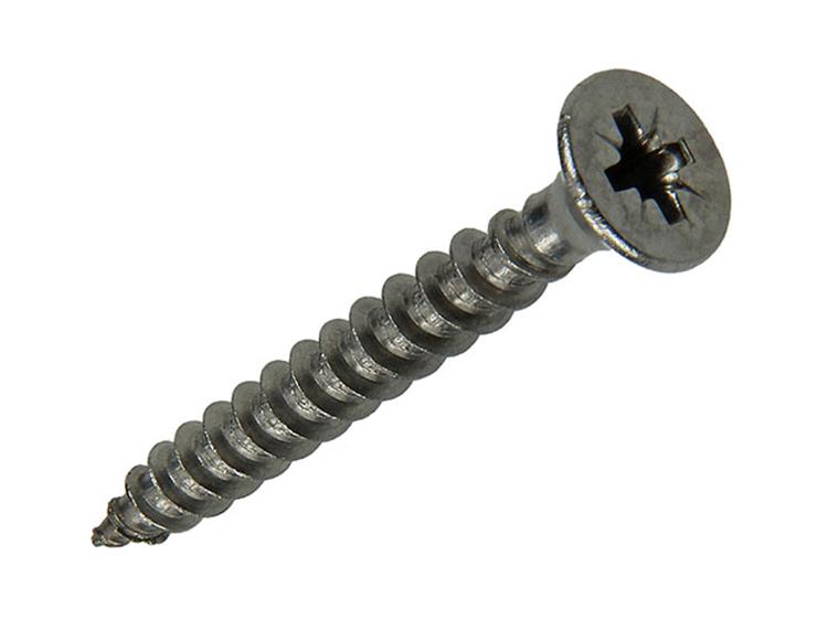 Mack 1019754 - tornillo para aglomerado cabeza vz acero inoxidable 9 piezas 5,0 x 40 mm | 10 piezas