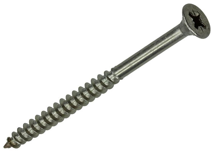 Mack 1019757 - tornillo para aglomerado cabeza vz acero inoxidable 6 piezas 5,0 x 70 mm | 10 piezas