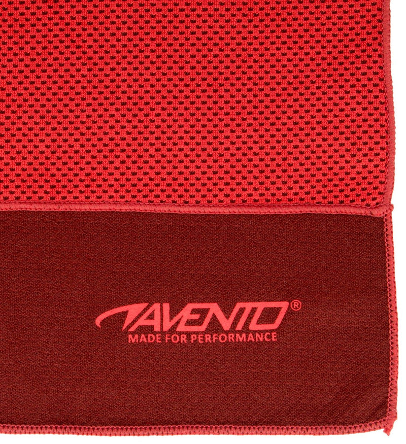 Toalla refrescante deportiva Avento - 80 x 30 cm - rosa antracita -