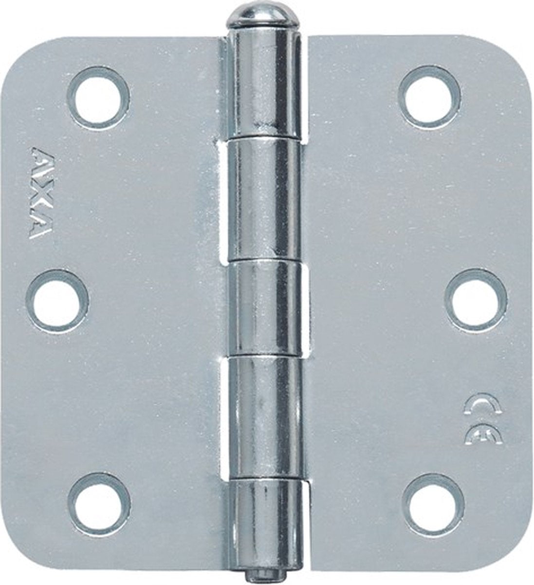 Axa scharnier ongelagerd 1105 76x76 rondhoek gegalvaniseerd - 1105-24-23 e