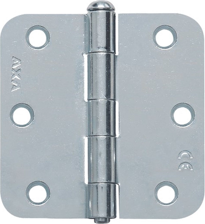 Axa scharnier ongelagerd 1105 76x76 rondhoek gegalvaniseerd - 1105-24-23 e