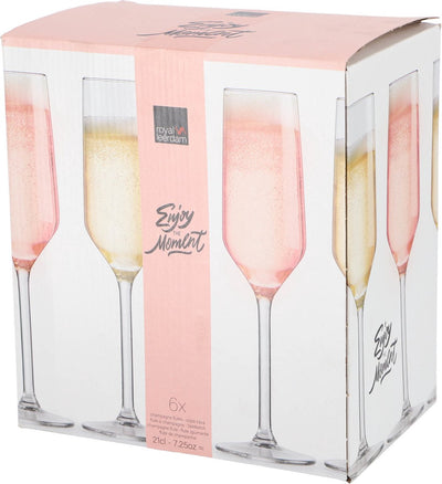 Royal Leerdam Champagneglas Moment Set 6 21 CL