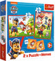 Puzzle Paw Patrol 30 e 48 pezzi e memory | 2 pezzi