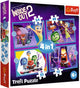 Trefl puzzle disney inside out 2 - le emozioni governano il set 4in1.