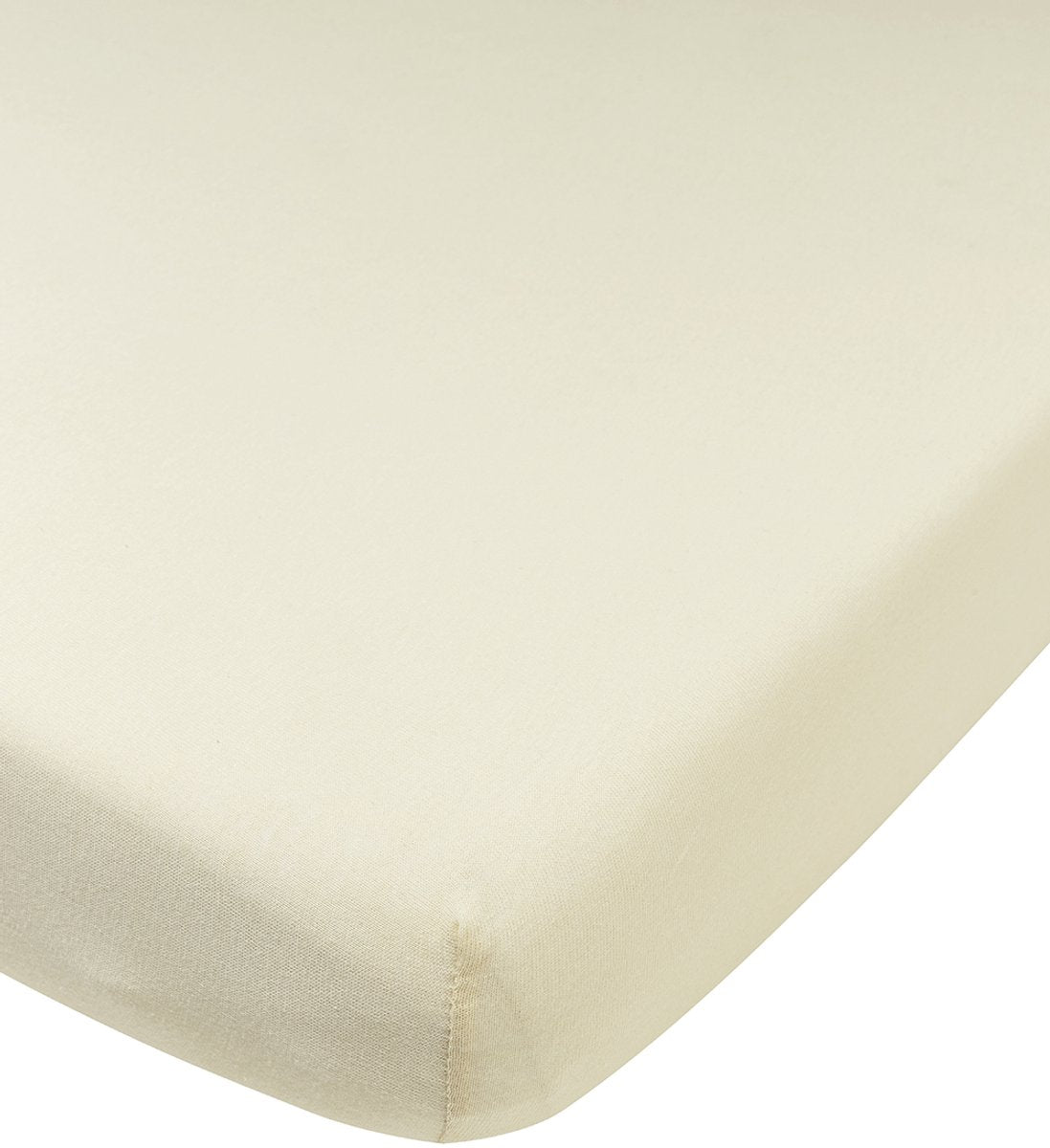 Lenzuolo con angoli Meyco per culla uni - jersey - natura - 60x120 cm