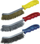 Wolfcraft - staalborstel - 3 delige set - handstaalborstel - hand borstel - staal borstels - 2138000