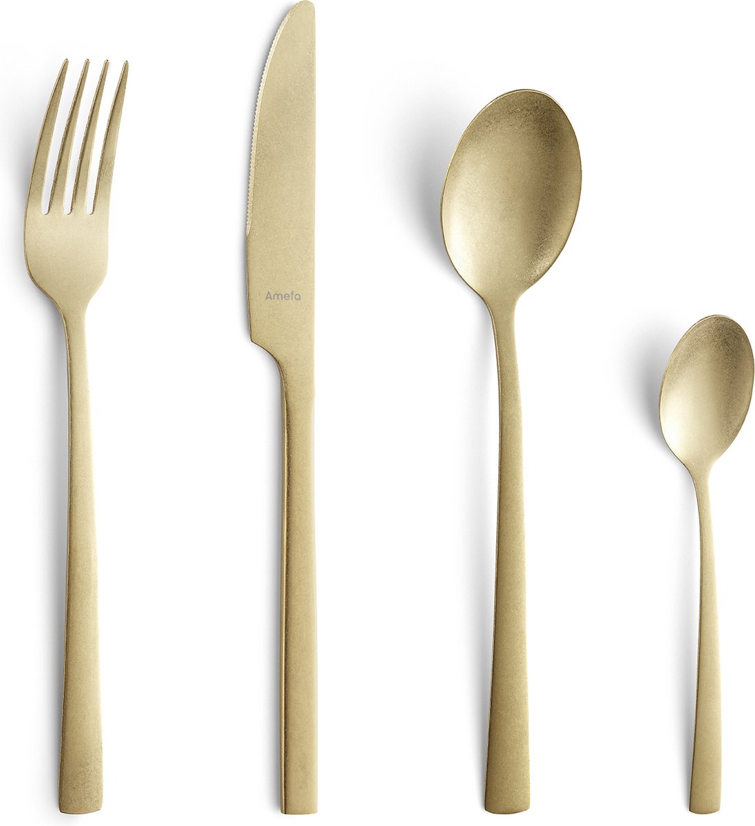 Amefa manille vintage - champagne - set di posate 16 pezzi - 4 persone