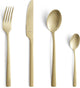 Amefa manille vintage - champagne - set di posate 16 pezzi - 4 persone
