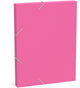 Qc color document box - neon pink