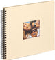 Walther sa-110-h fun - álbum en espiral - tamaño 30 x 30 cm - crema