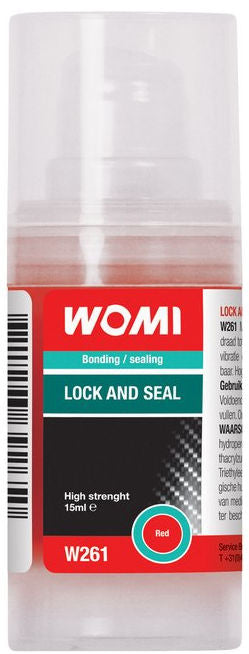 Womi w261 cerradura y precinto 15ml rojo