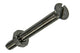 Mack 1019803 - tornillo metálico galvanizado. cabeza + tuerca acero inoxidable 15 pzs m3x25 | 10 piezas