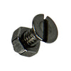 Mack 1019804 - tornillo metálico galvanizado. cabeza + tuerca acero inoxidable 15 pzs m4x10 | 10 piezas