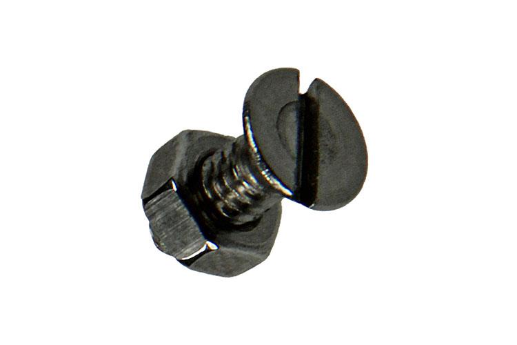 Mack 1019804 - tornillo metálico galvanizado. cabeza + tuerca acero inoxidable 15 pzs m4x10 | 10 piezas