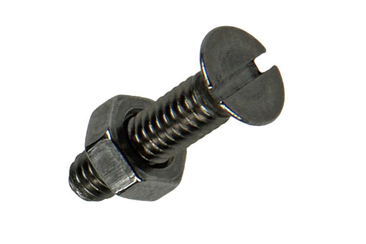 Mack 1019805 - tornillo metálico galvanizado. cabeza + tuerca acero inoxidable 13 pzs m4x16 | 10 piezas