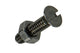 Mack 1019805 - tornillo metálico galvanizado. cabeza + tuerca acero inoxidable 13 pzs m4x16 | 10 piezas