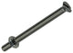 Mack 1019809 - tornillo metálico galvanizado. cabeza + tuerca acero inoxidable 7 pzs m4x50 | 10 piezas