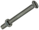 Mack 1019813 - tornillo metálico galvanizado. cabeza + tuerca acero inoxidable 4 pzs m5x50 | 10 piezas