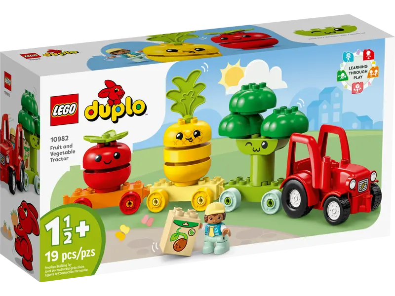 LEGO DUPLO 10982 TRATTORE DI VETTRO DI FRUTTO