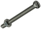 Mack 1019822 - cilindro de tornillo metálico. cabeza + tuerca acero inoxidable 8 pzs m4x40 | 10 piezas